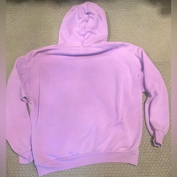 AVIATOR NATION LOGO PULLOVER RELAXED HOODIE - NEON PURPLE - Picture 4 of 8